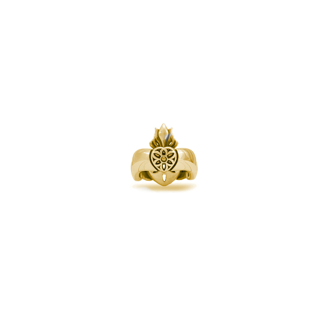 Claddagh Ring | 22K Yellow Gold - Small