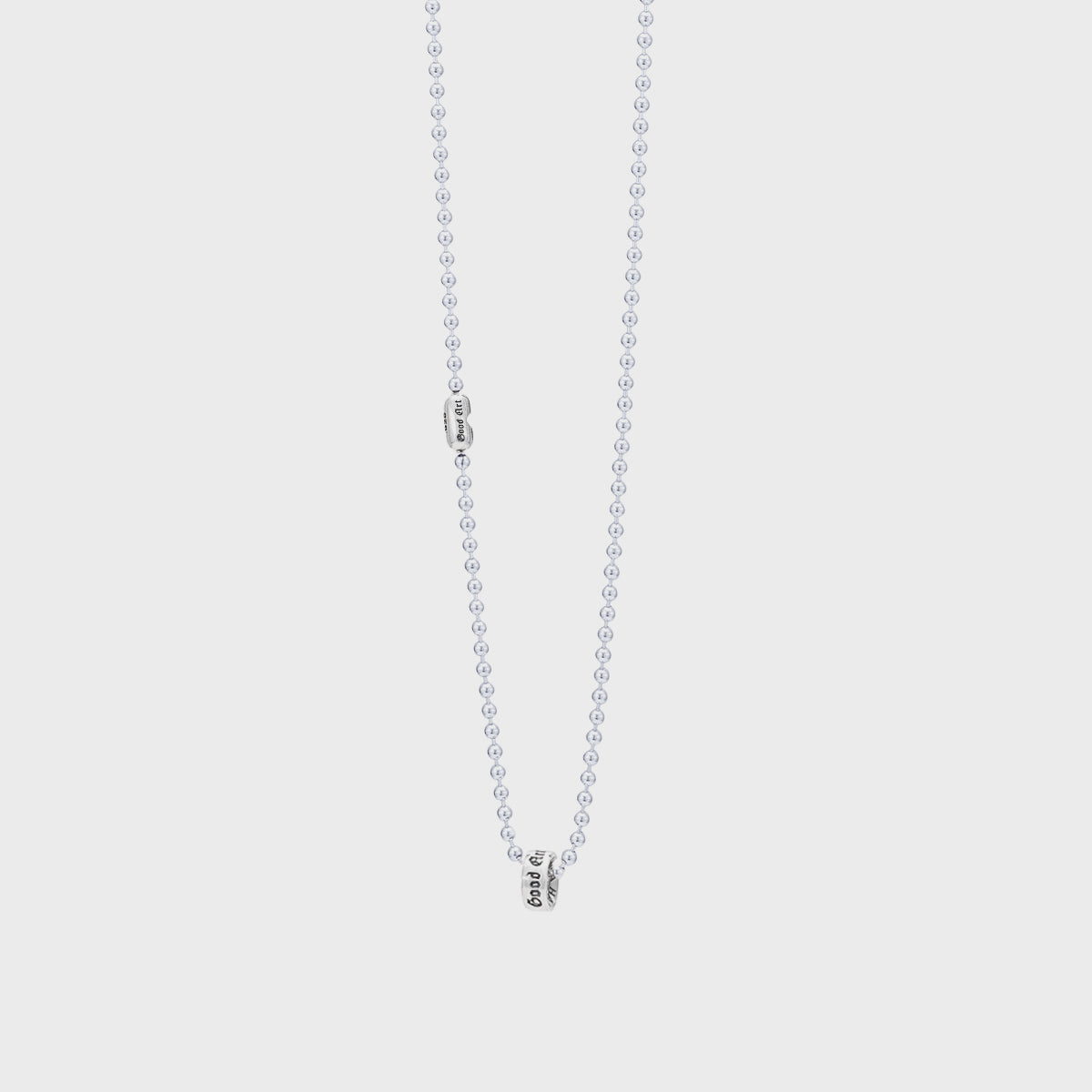 Ball Chain Necklace | Logo - AA