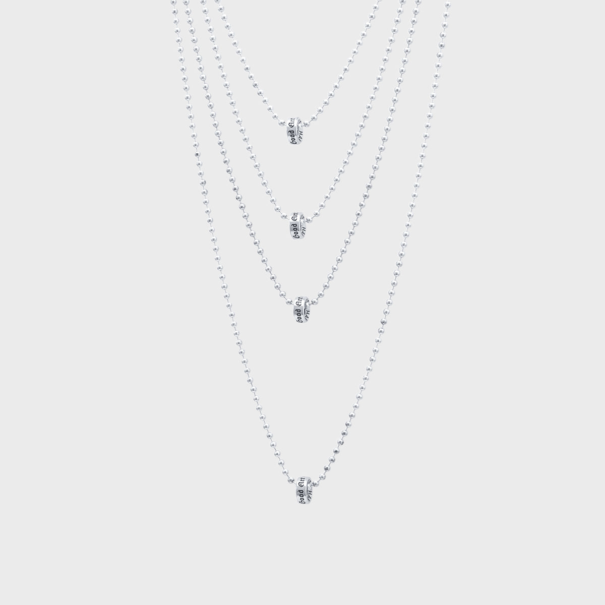 Ball Chain Necklace | Logo - AA