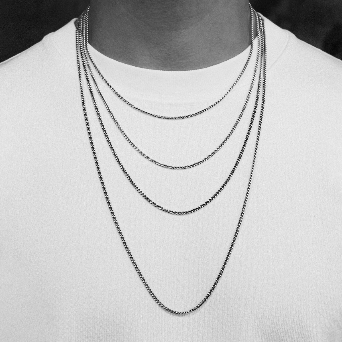 Curb Chain Necklace - 4A
