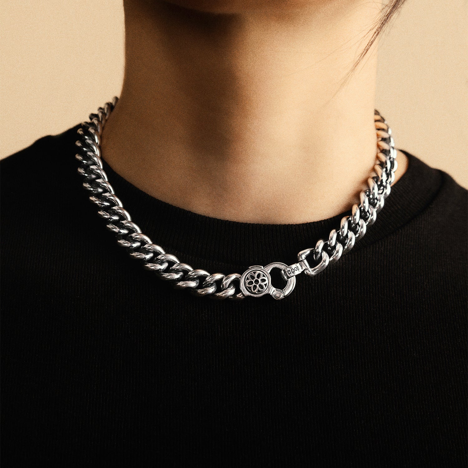 Curb Chain Necklace - C