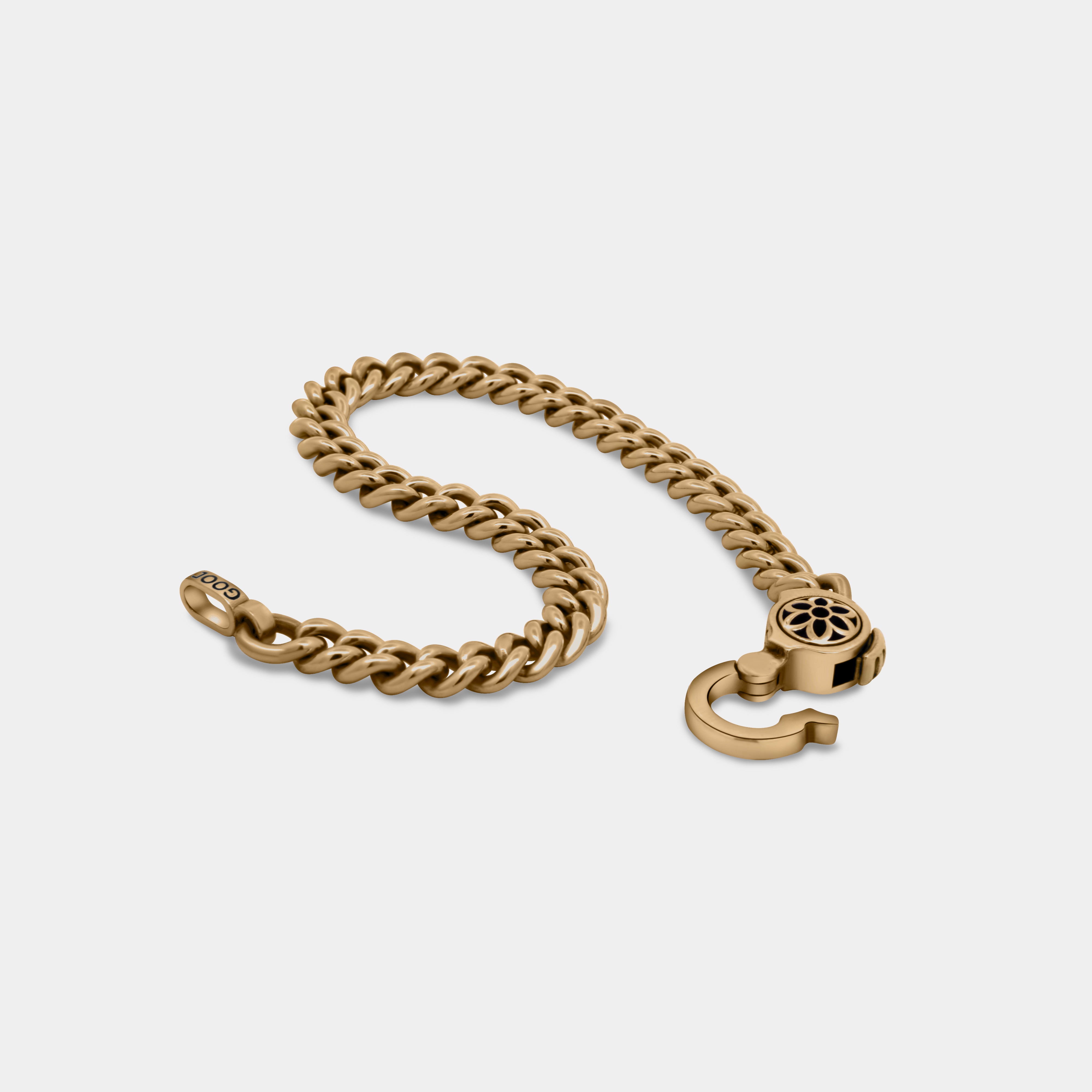 Curb Chain Bracelet | 18K Yellow Gold - AA