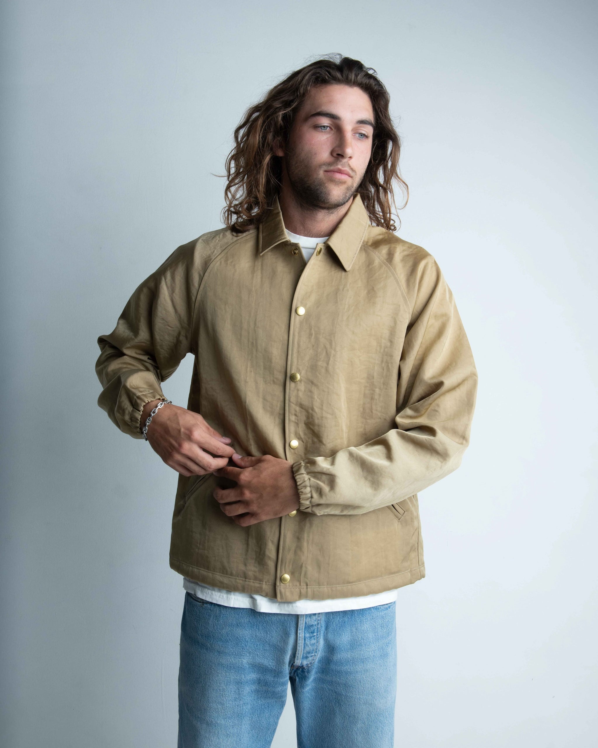 Good Art | Coaches Jacket Champagne – GOOD ART HLYWD