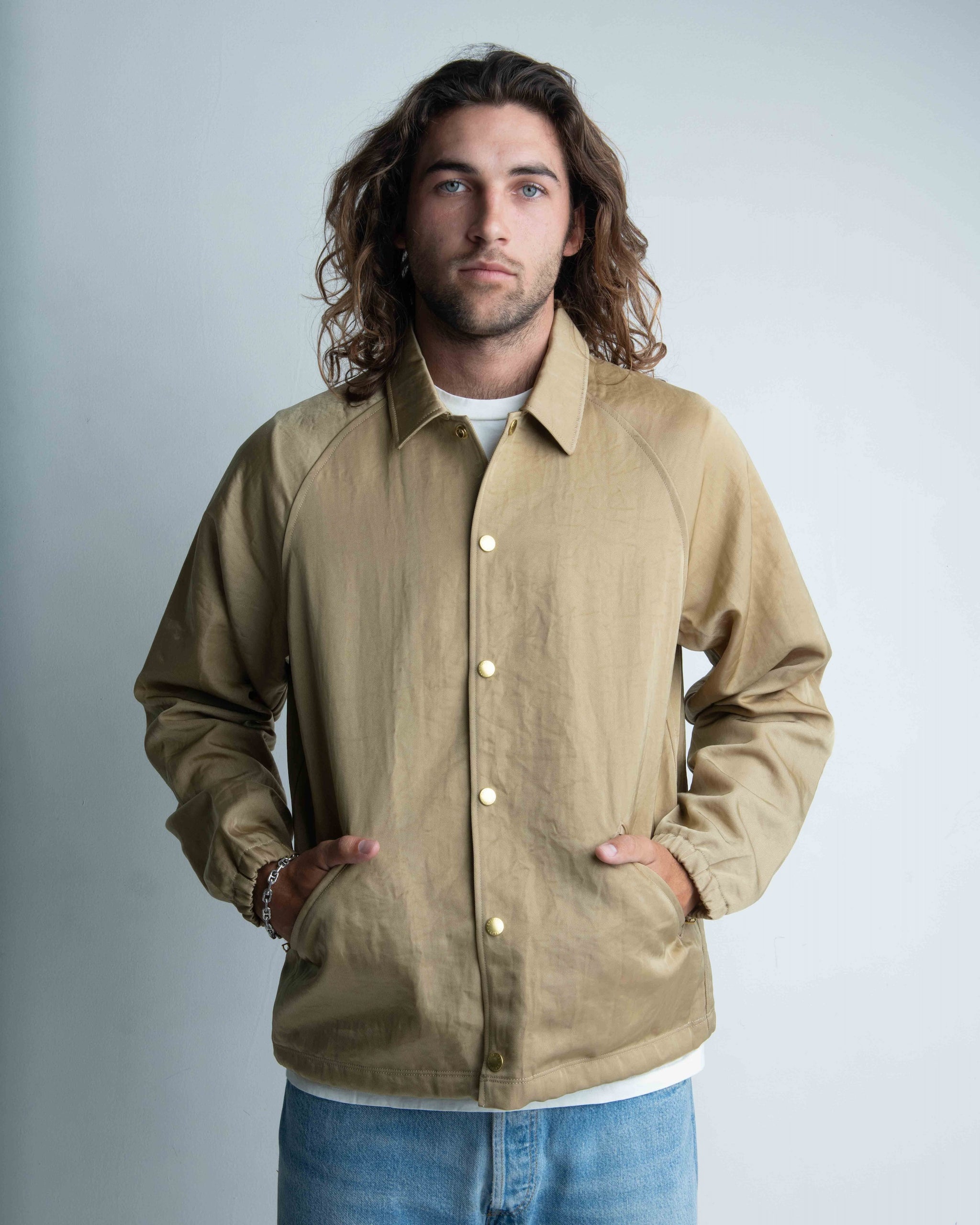 Good Art | Coaches Jacket Champagne – GOOD ART HLYWD