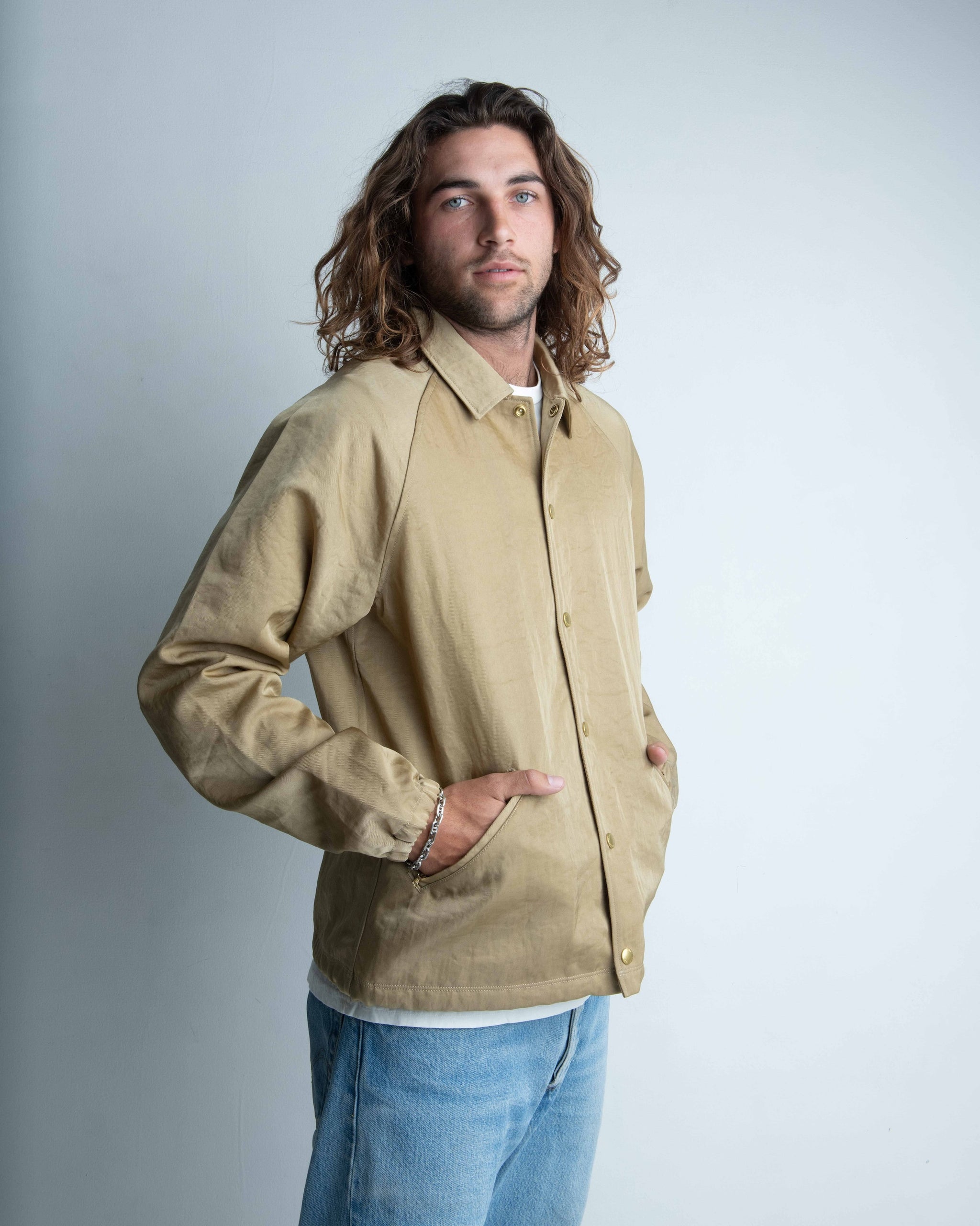 Good Art | Coaches Jacket Champagne – GOOD ART HLYWD