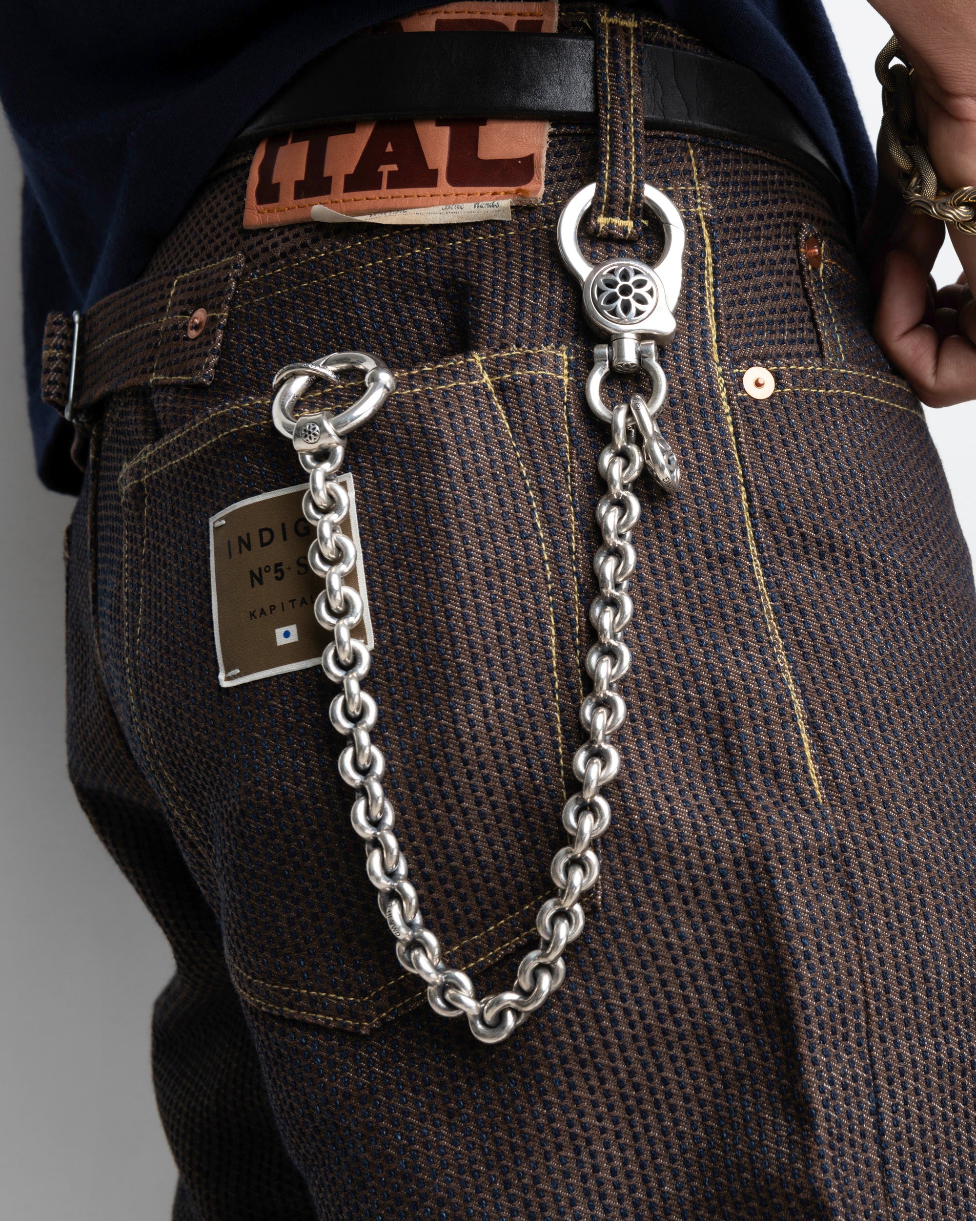 小物 RATS LTD CLIP WALLET CHAIN GOOD-ART-STERLING-SILVER-CLIP-