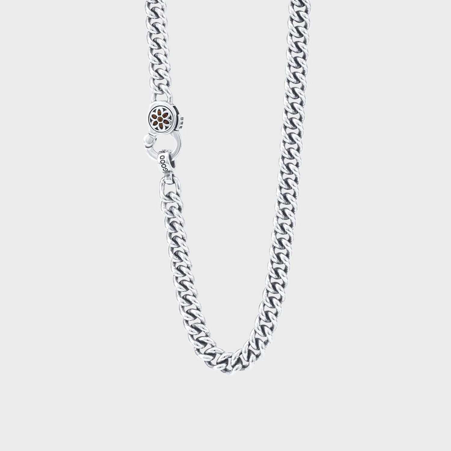 Sterling Silver Necklace Pandora Curb Chain Necklace Gold Pandora