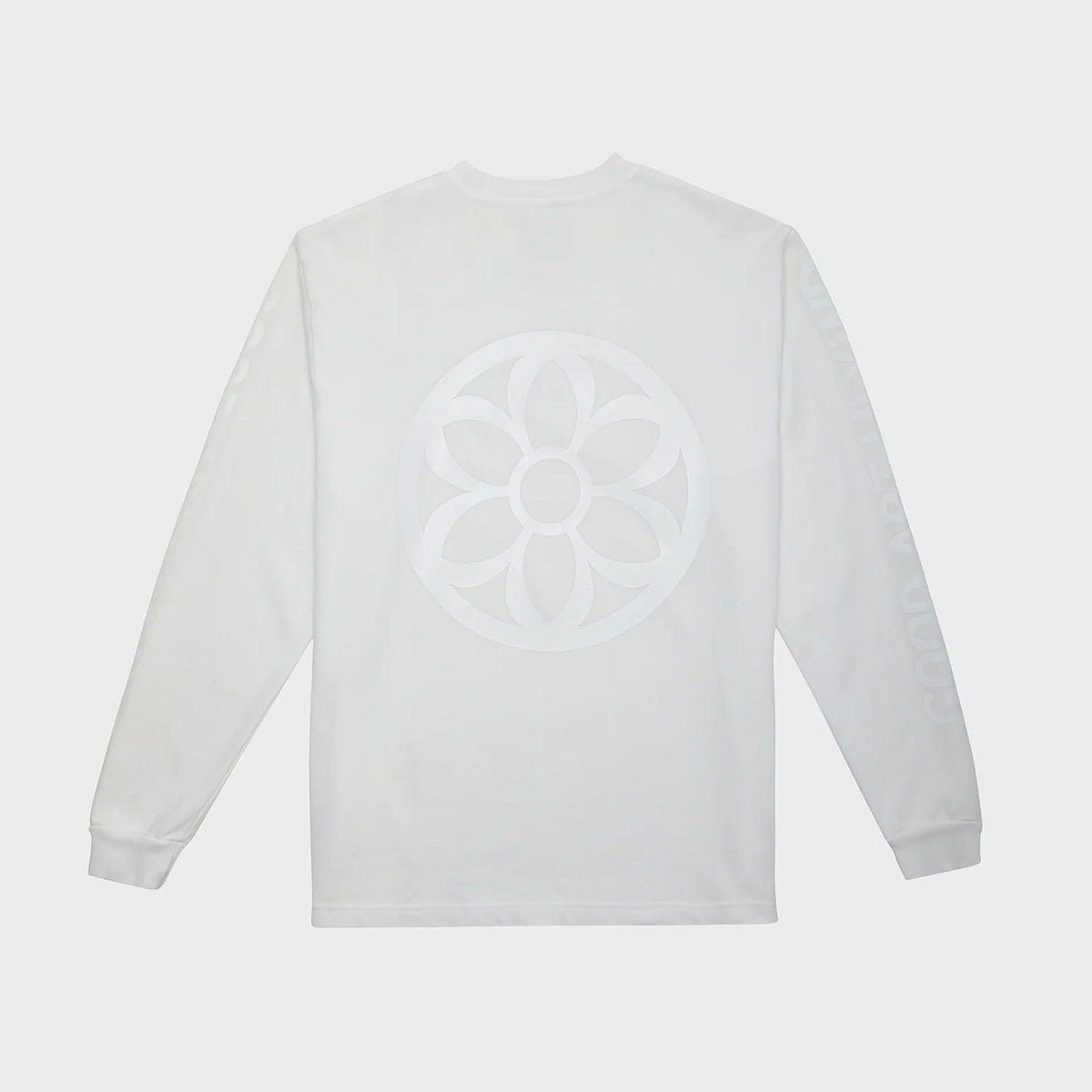 Heavyweight Long Sleeve Crew | Optic White