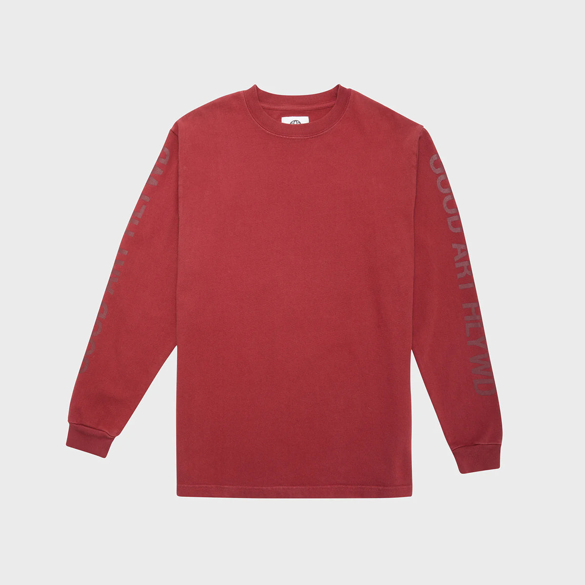 Heavyweight Long Sleeve Crew | Wine