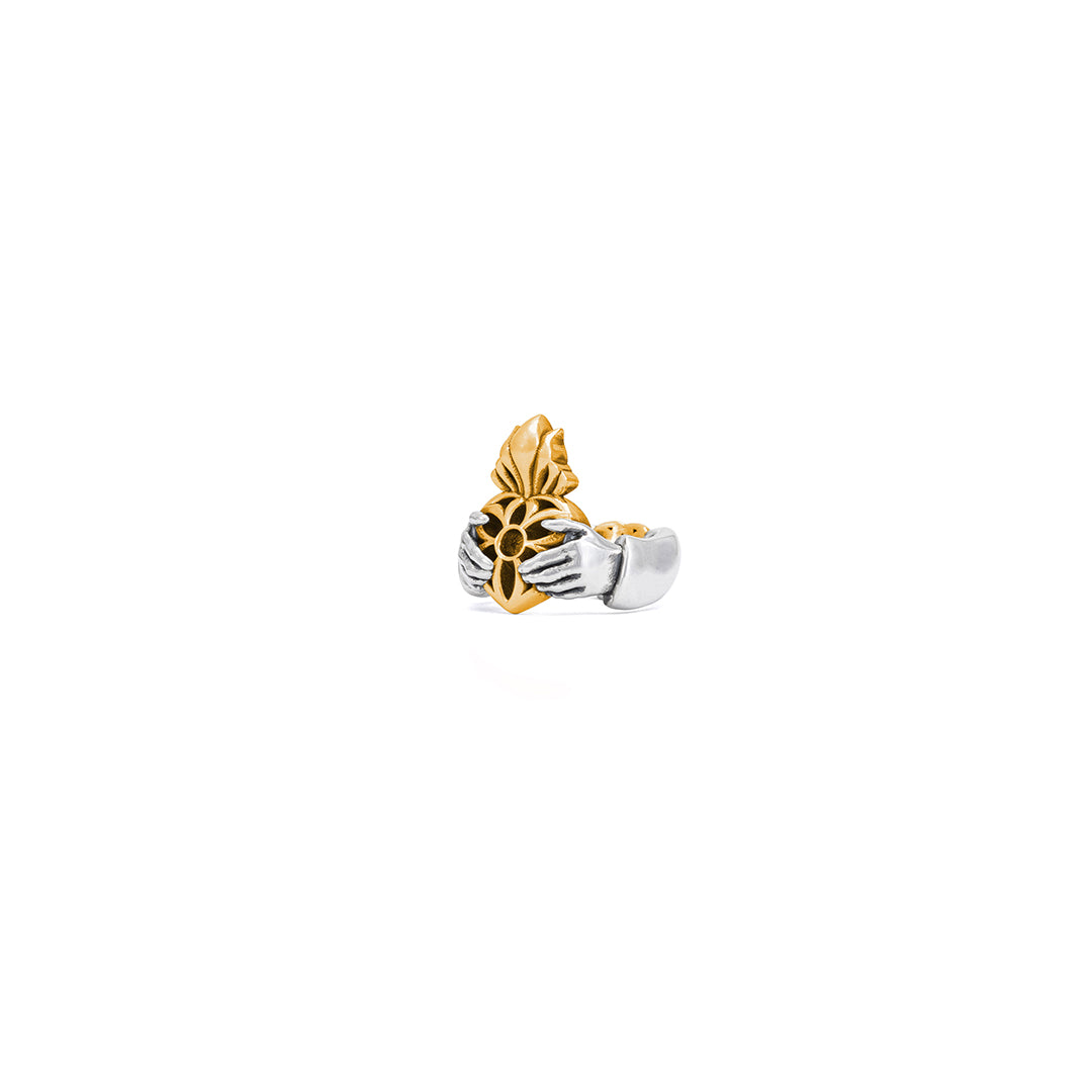 Claddagh Ring | Two-Toned - Small