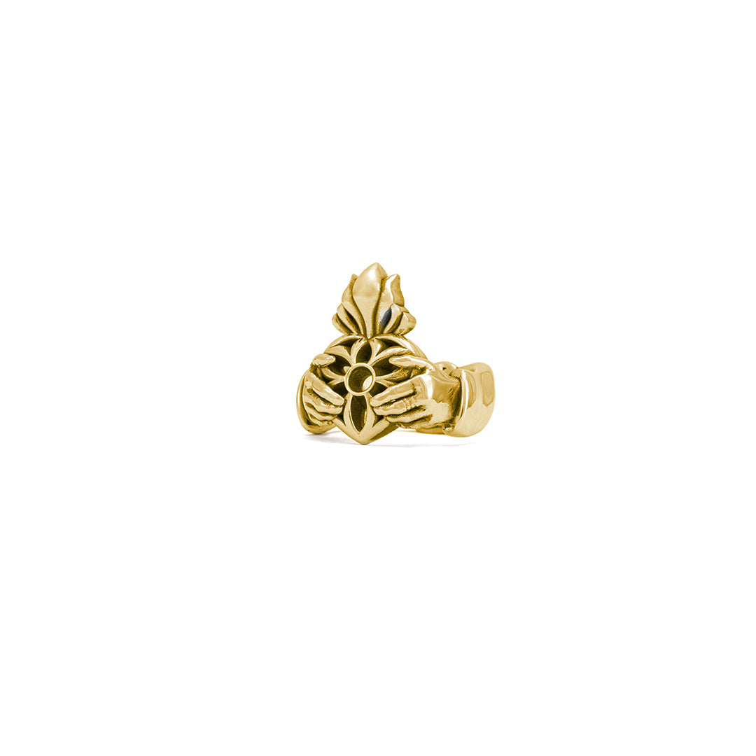 Claddagh Ring | 22K Yellow Gold - Large