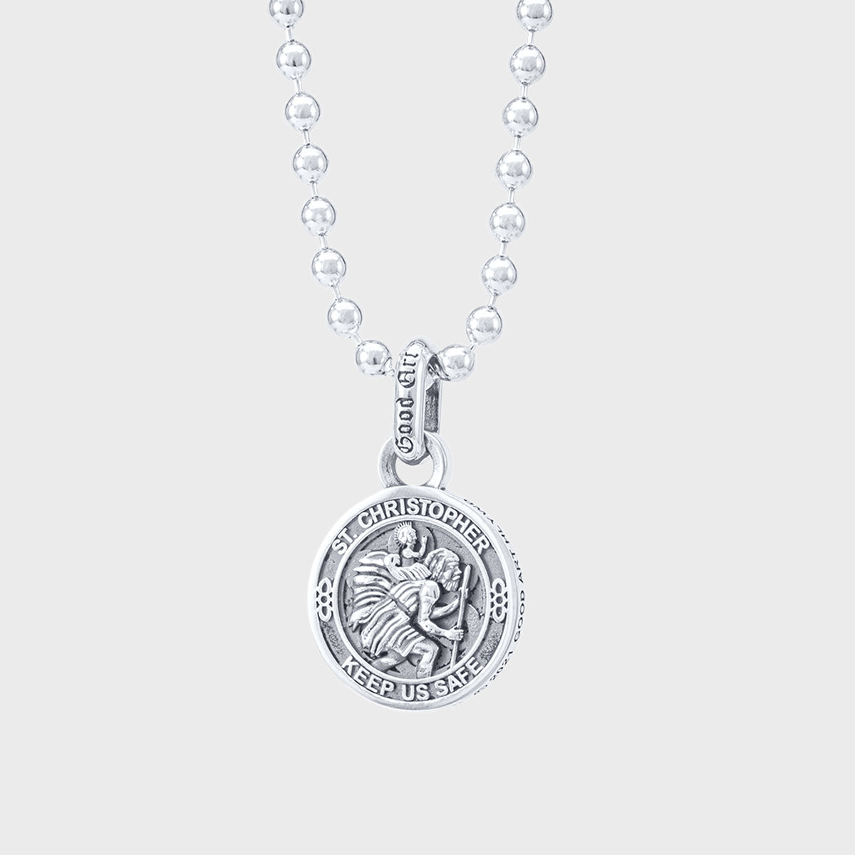 Saint Christopher Pendant | Shazam! w/ White Diamonds - A