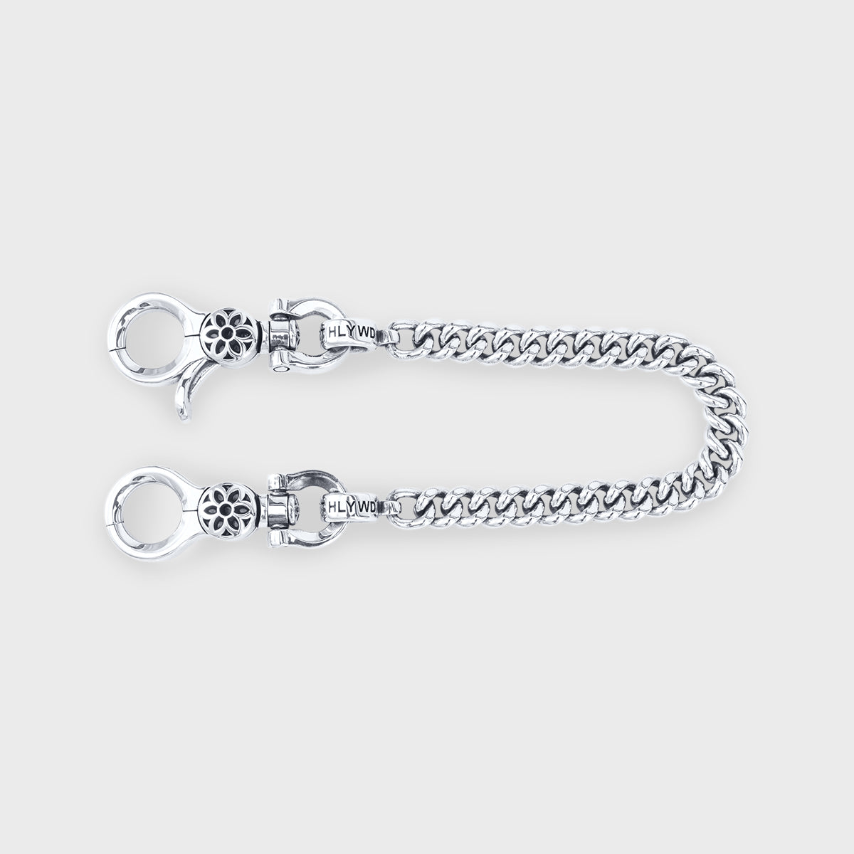 Silvertraits Thin Wallet Curb Chain Made of Sterling Silver