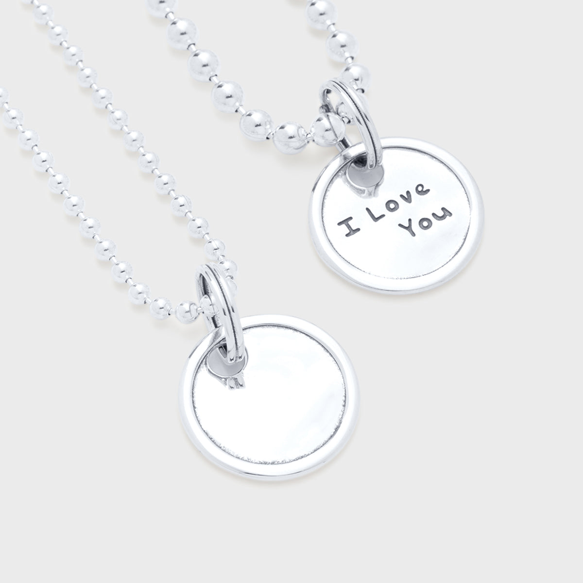 Paper Tag Pendant | I Love You - A
