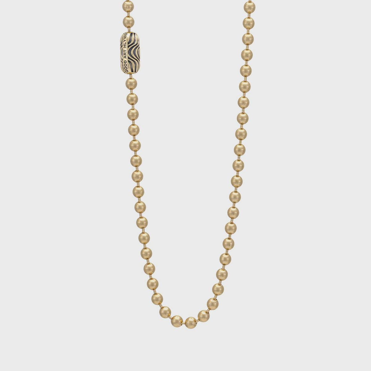 Ball Chain Necklace | 18K Yellow Gold - A