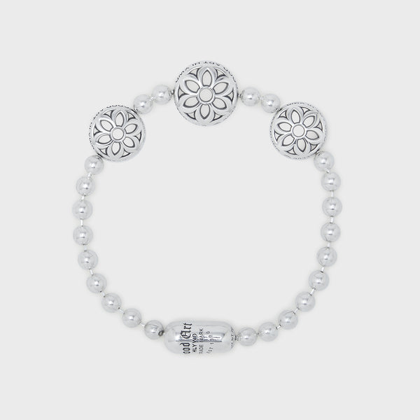 ■VINTAGE HOLLYWOOD■ Plop Ball Bracelet VH2435BR004M GOOD-ART-STERLING-SILVER-