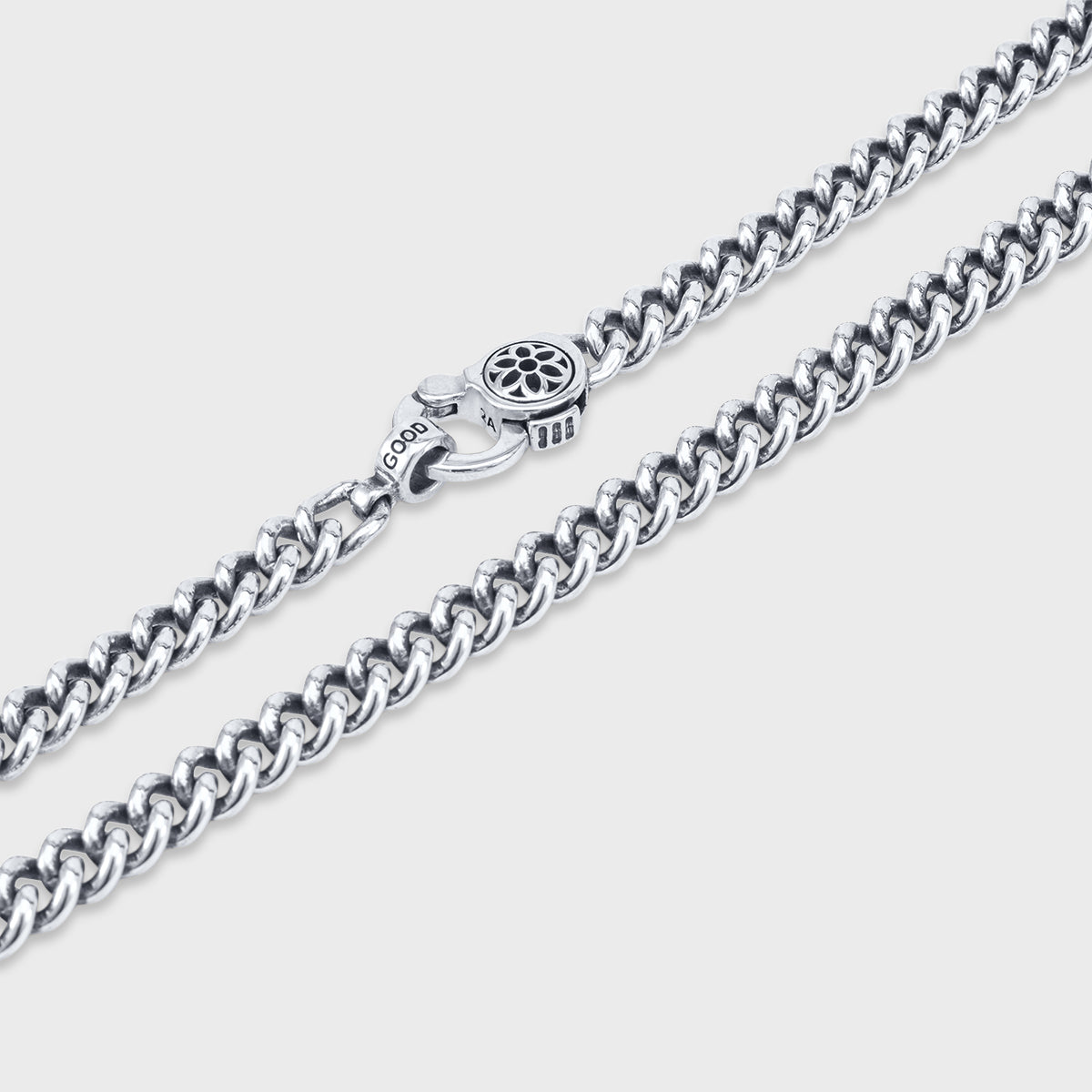 Curb Chain Necklace - A
