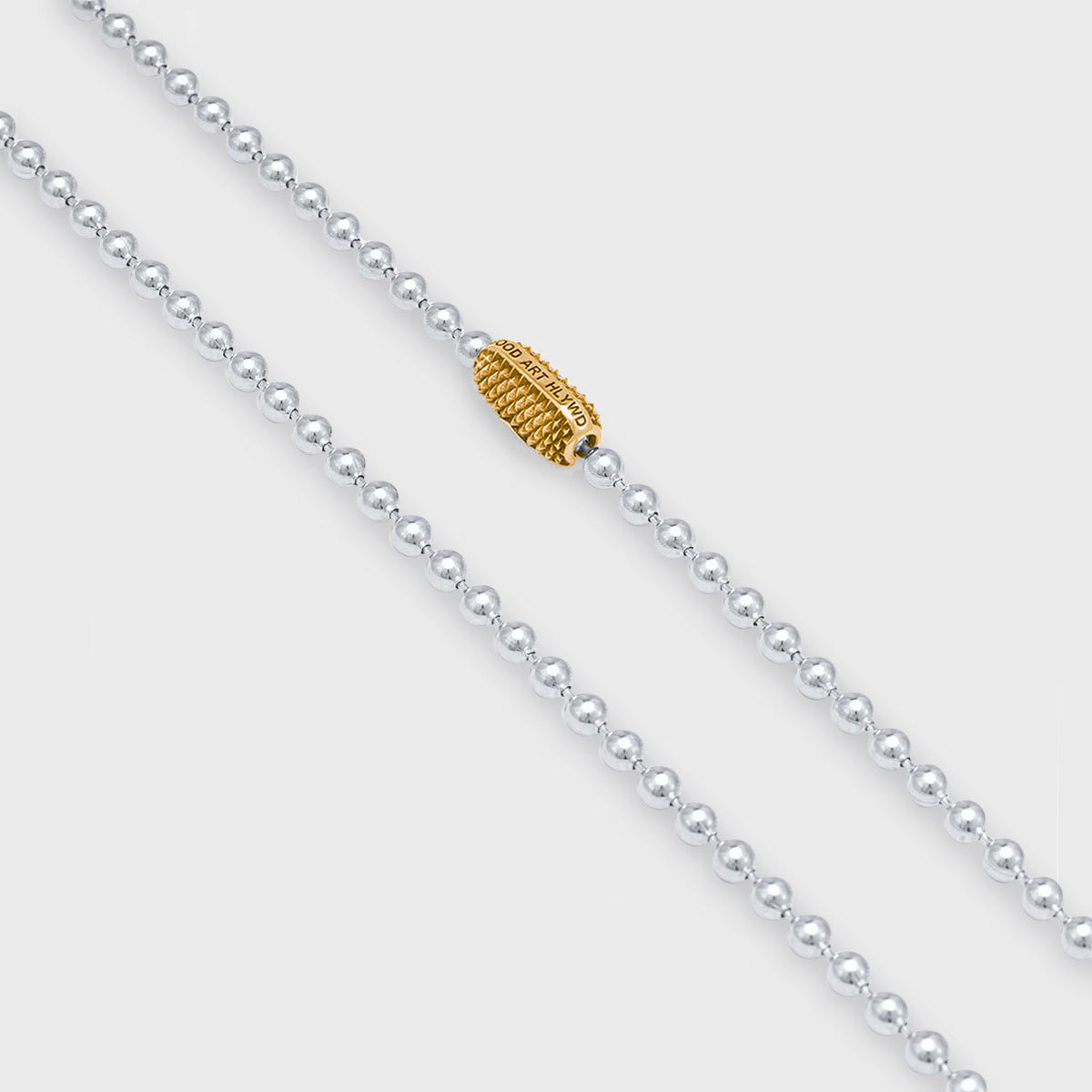 Ball Chain Necklace | Goosebumps - 18K Yellow Gold - A