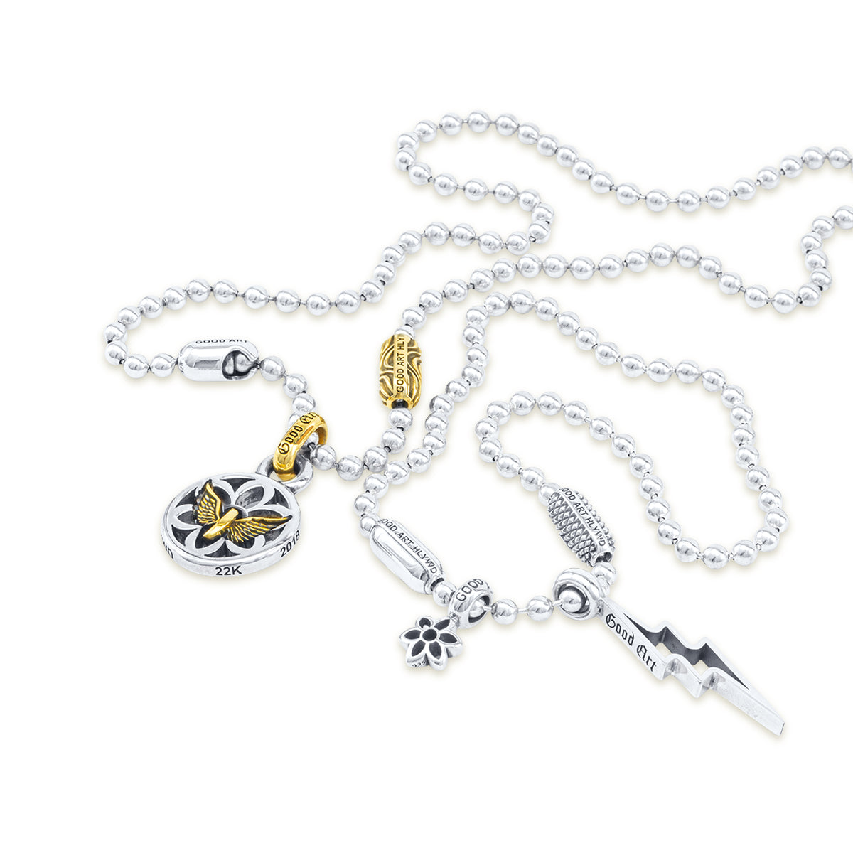 Ball Chain Connector | Logo - A