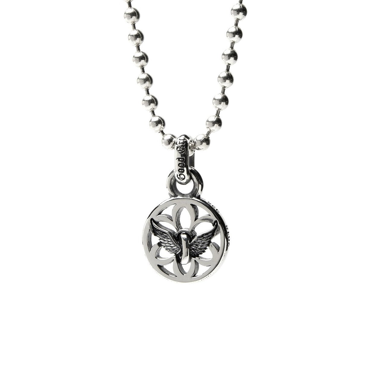 Roadway Wheel & Wings Pendant